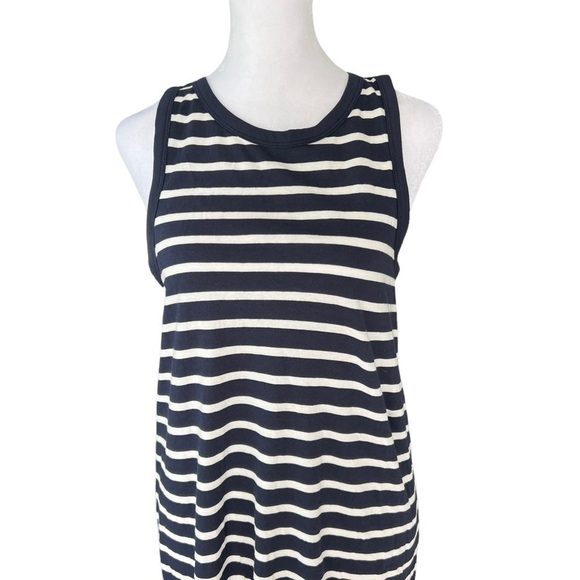 J. Crew - NWT Knit Cutaway Mini Striped Nautical Preppy Casual Dress Sz S - Picture 4 of 8